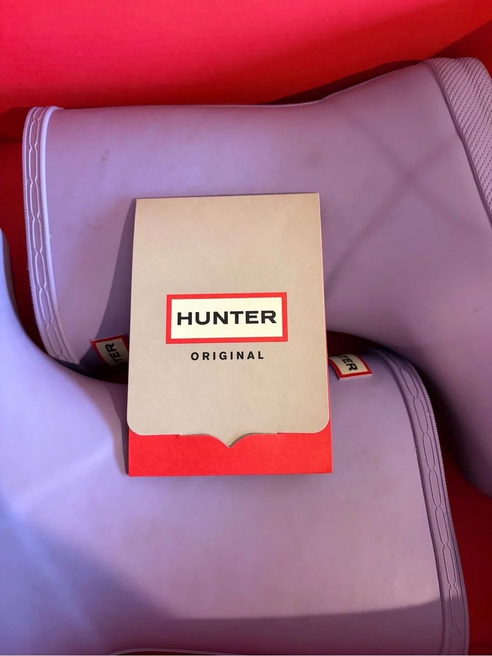 Hunter Kids Lavender Purple Rain Boots